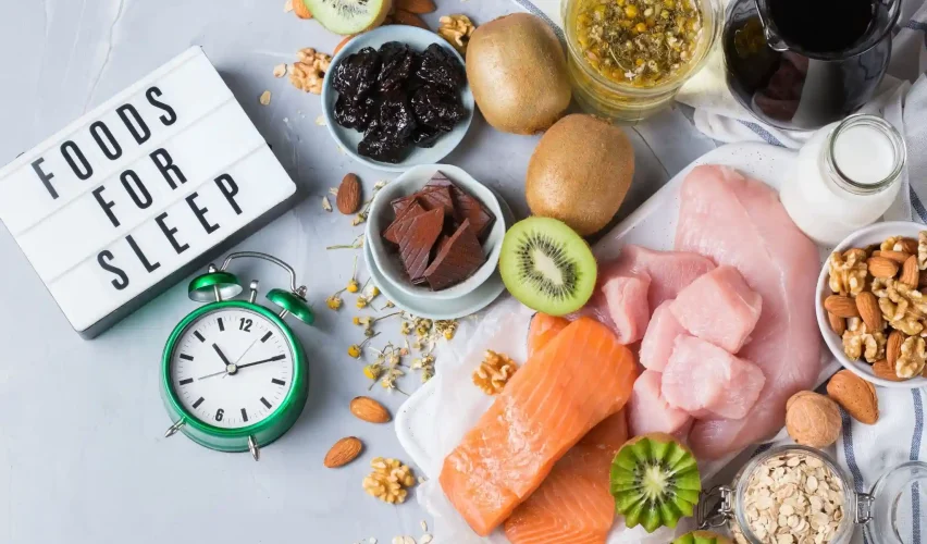 lebensmittel fuer schlaf